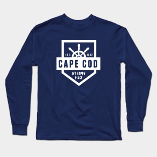 Cape Cod My Happy Place Long Sleeve T-Shirt